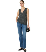 MAX MARA WEEKEND TEMPO ANTHRACITE GREY TOP