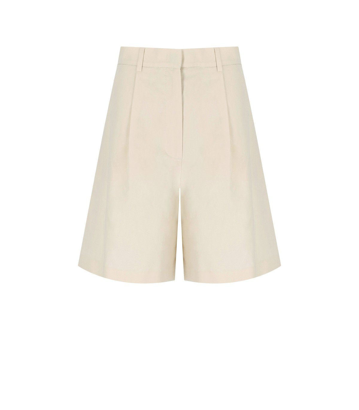 MAX MARA WEEKEND CUBA ECRU' BERMUDA-SHORTS