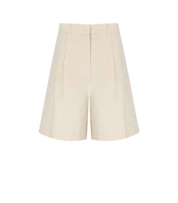MAX MARA WEEKEND ECUBA ECRU' BERMUDA SHORTS - 42