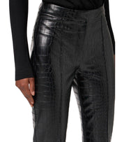 PANTALÓN NEGRO ESTAMPADO COCOCO ELISABETTA FRANCHI