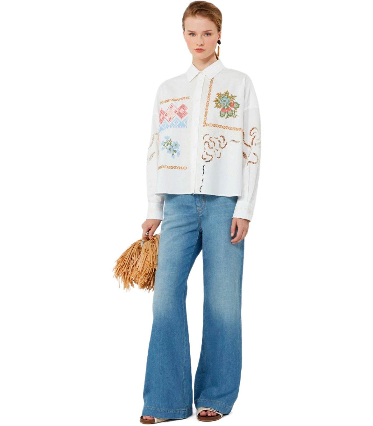 MAX MARA WEEKEND LATINO LIGHT BLUE JEANS