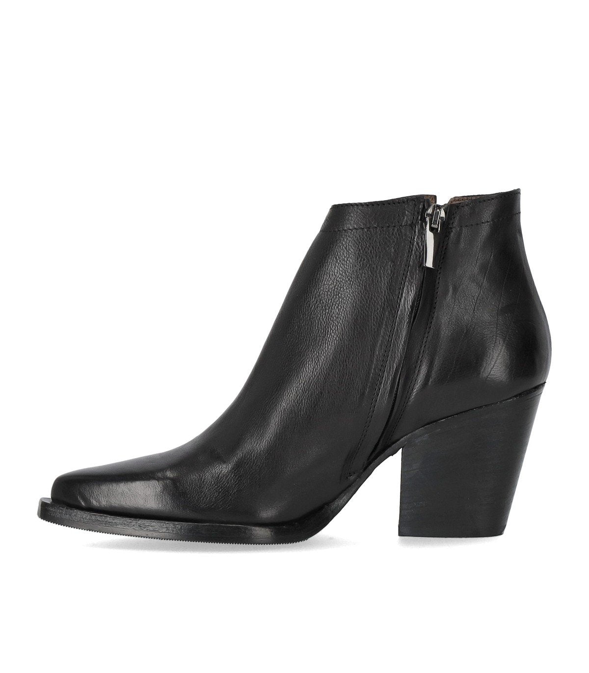 DUCCIO DEL DUCA BLACK TEXAN ANKLE BOOT