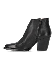 DUCCIO DEL DUCA BLACK TEXAN ANKLE BOOT
