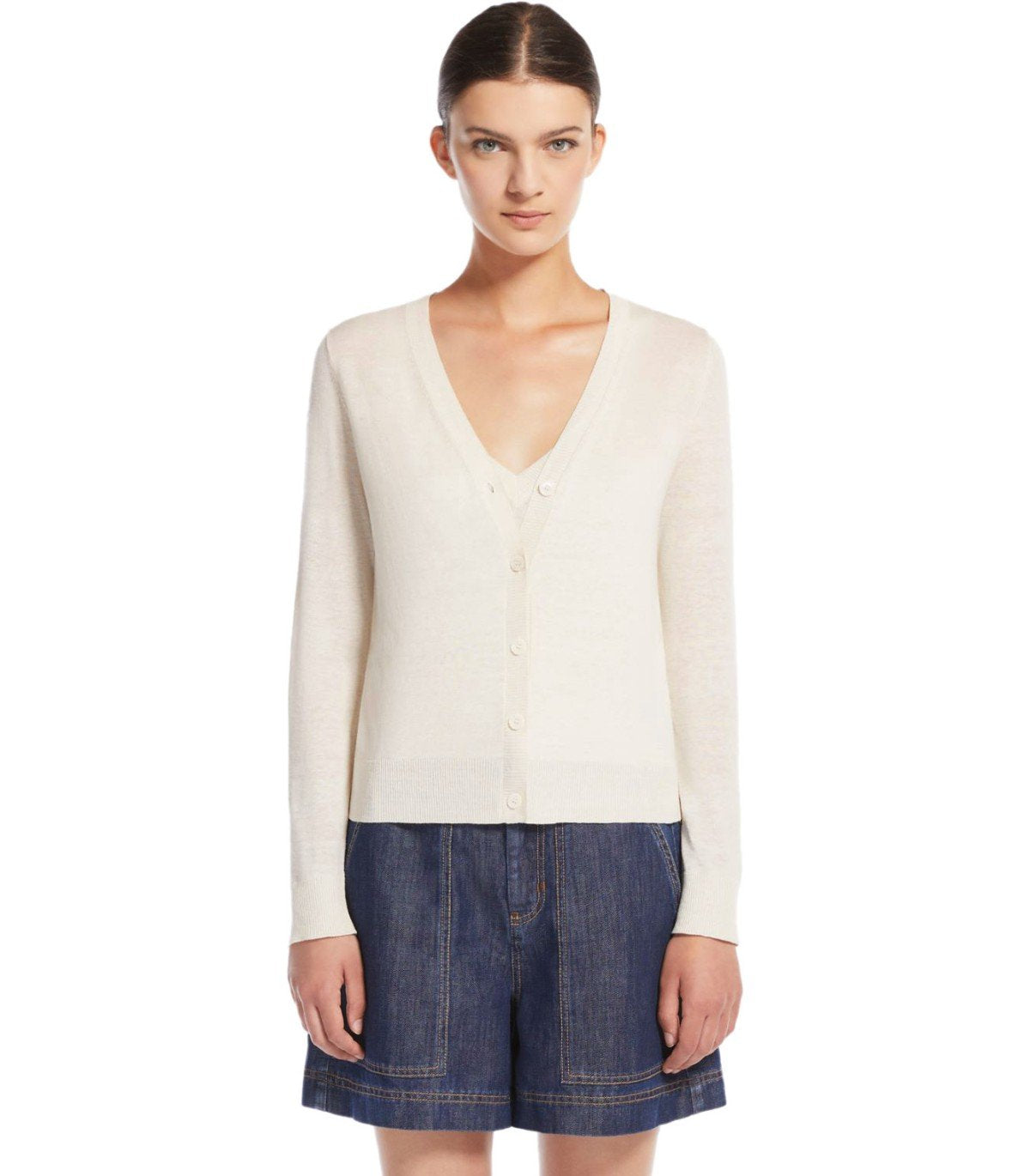MAX MARA WEEKEND MARABU ECRU TWIN-SET