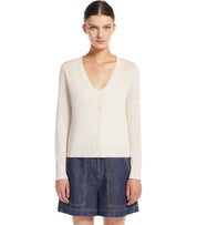 MAX MARA WEEKEND MARABU ECRU TWIN-SET