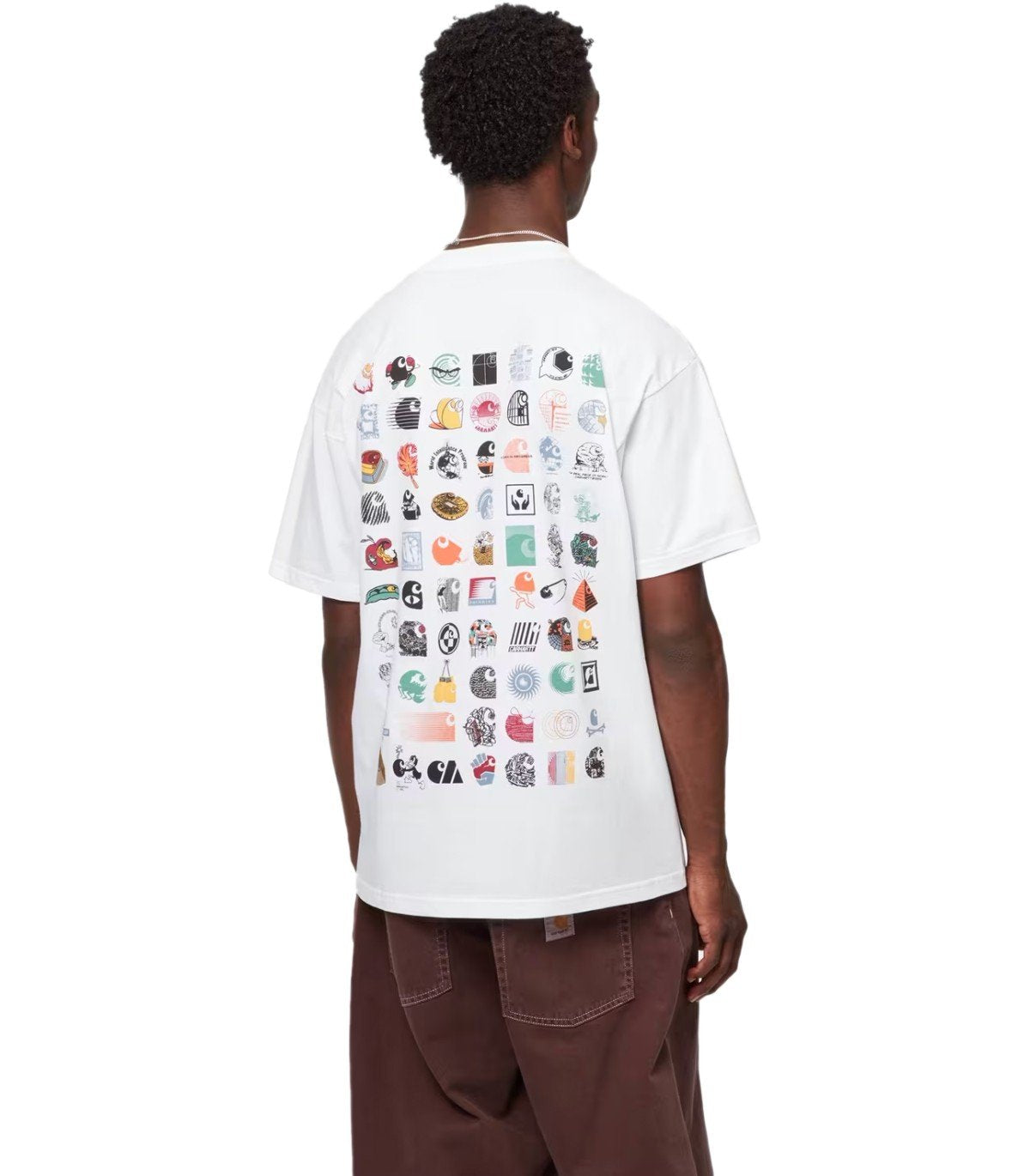 CARHARTT WIP S/S C LOGO ARCHIVE WHITE T-SHIRT