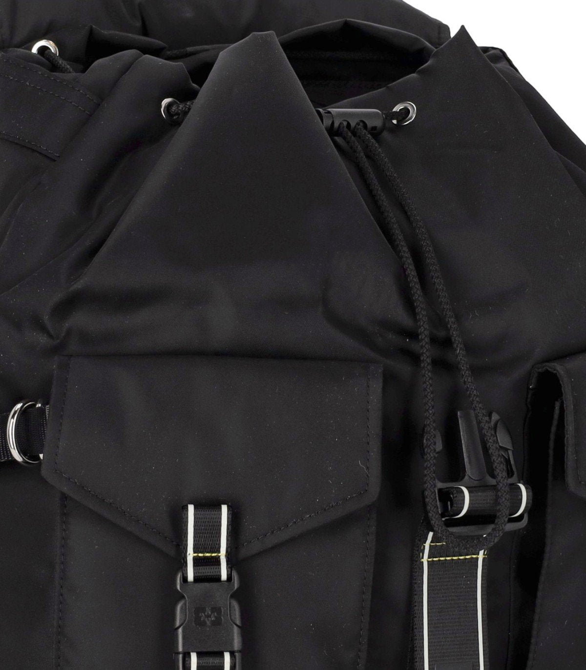 SAC A DOS RE-TECH NYLON NOIR GANNI