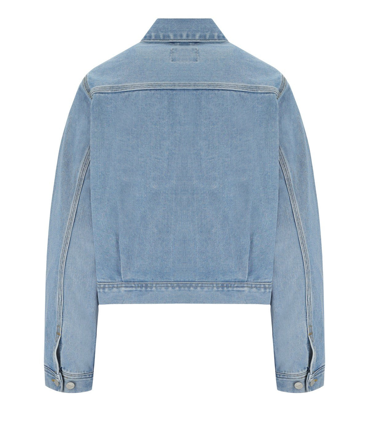 CARHARTT WIP W' ARCA LIGHT BLUE CROPPED DENIM JACKET