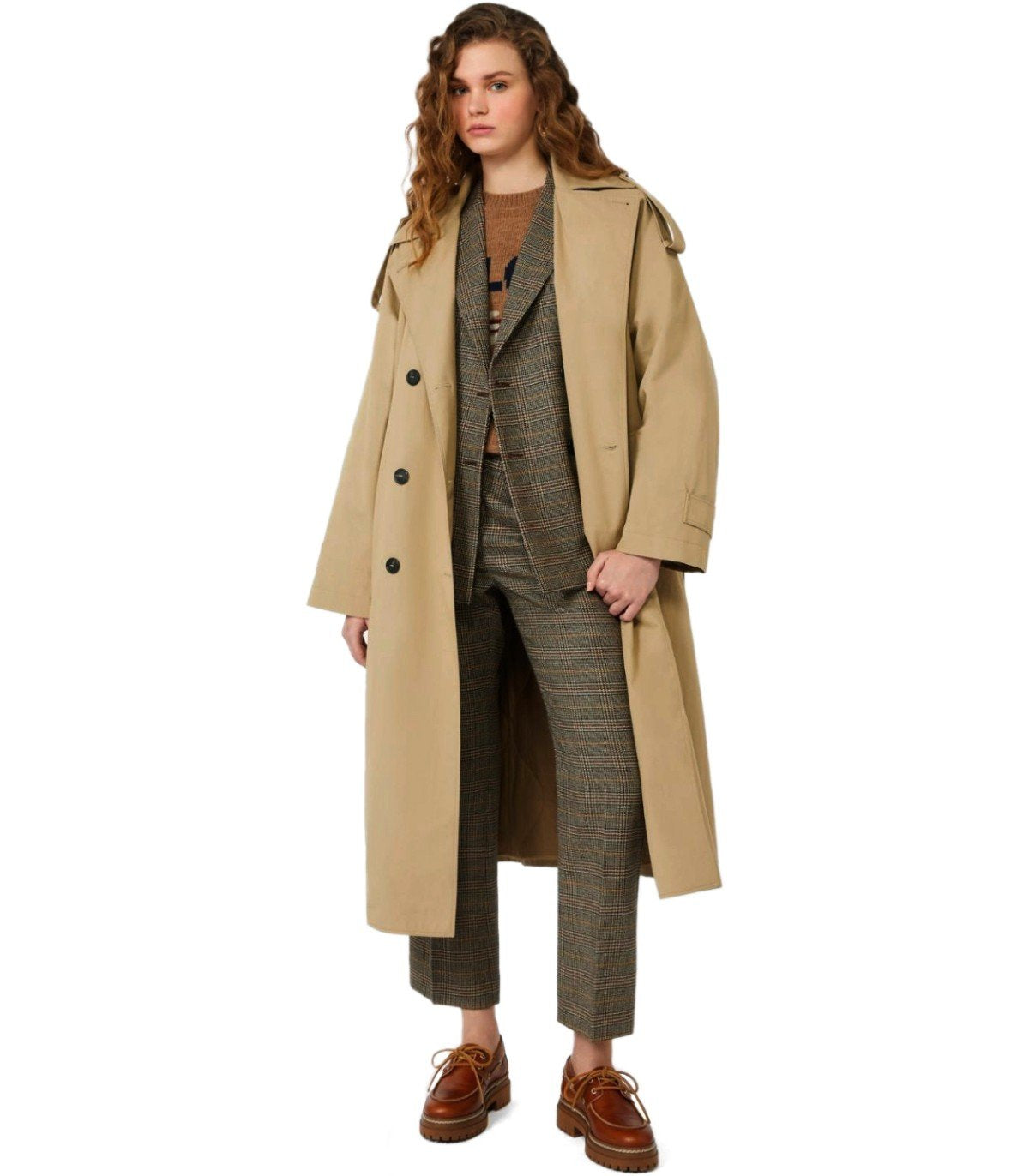 PANTALON BACO MARRON MAX MARA WEEKEND