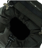 EMPORIO ARMANI MONOGRAM MILITÄRGRÜNER RUCKSACK