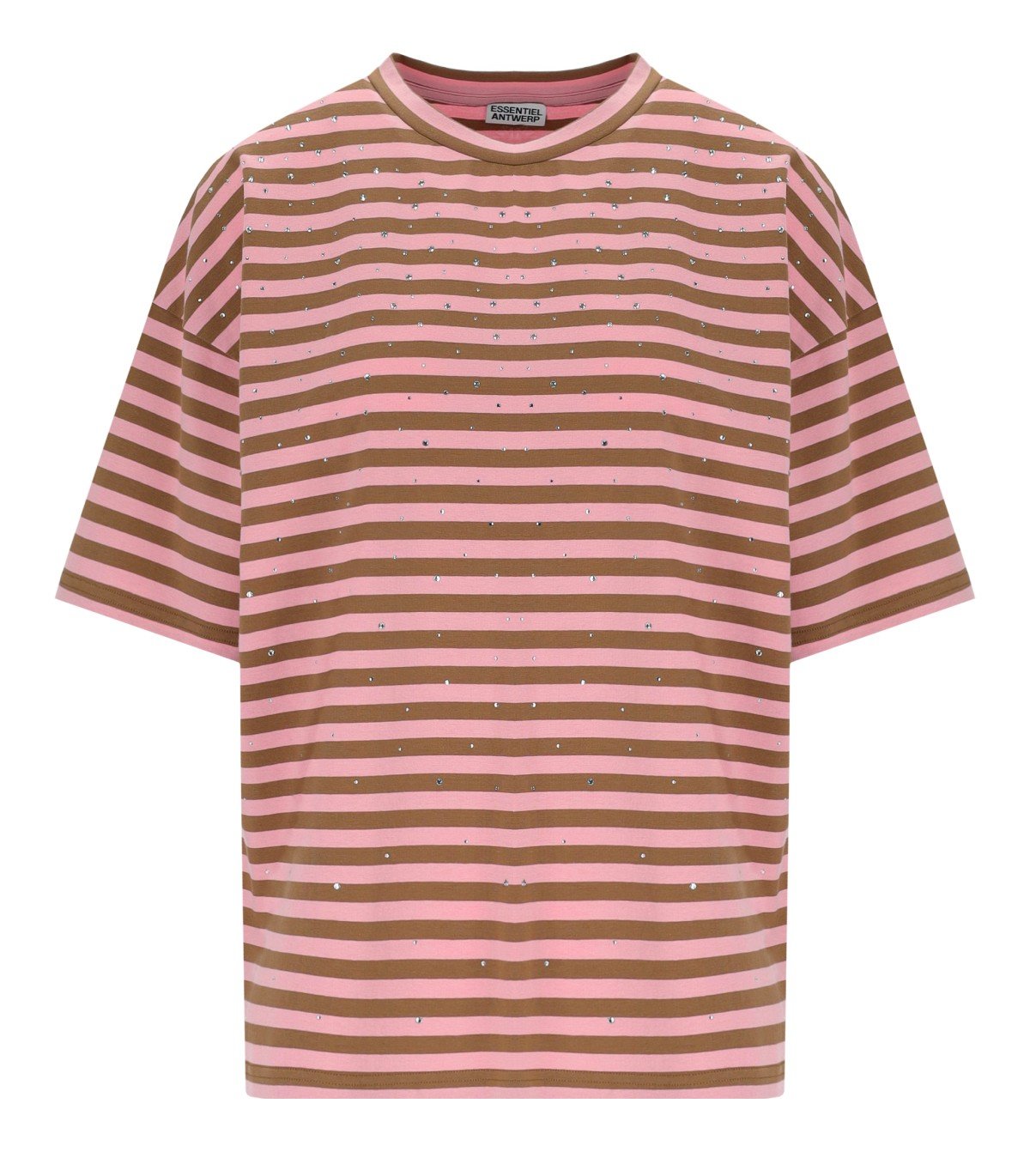 CAMISETA CON RAYAS JOSTE ROSA ESSENTIEL ANTWERP