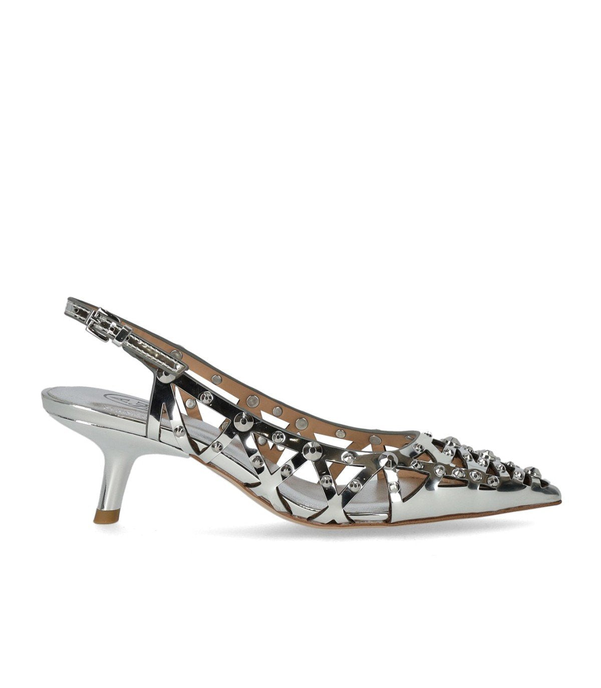 ESCARPINS SLINGBACK BIZARRE ARGENT ASH