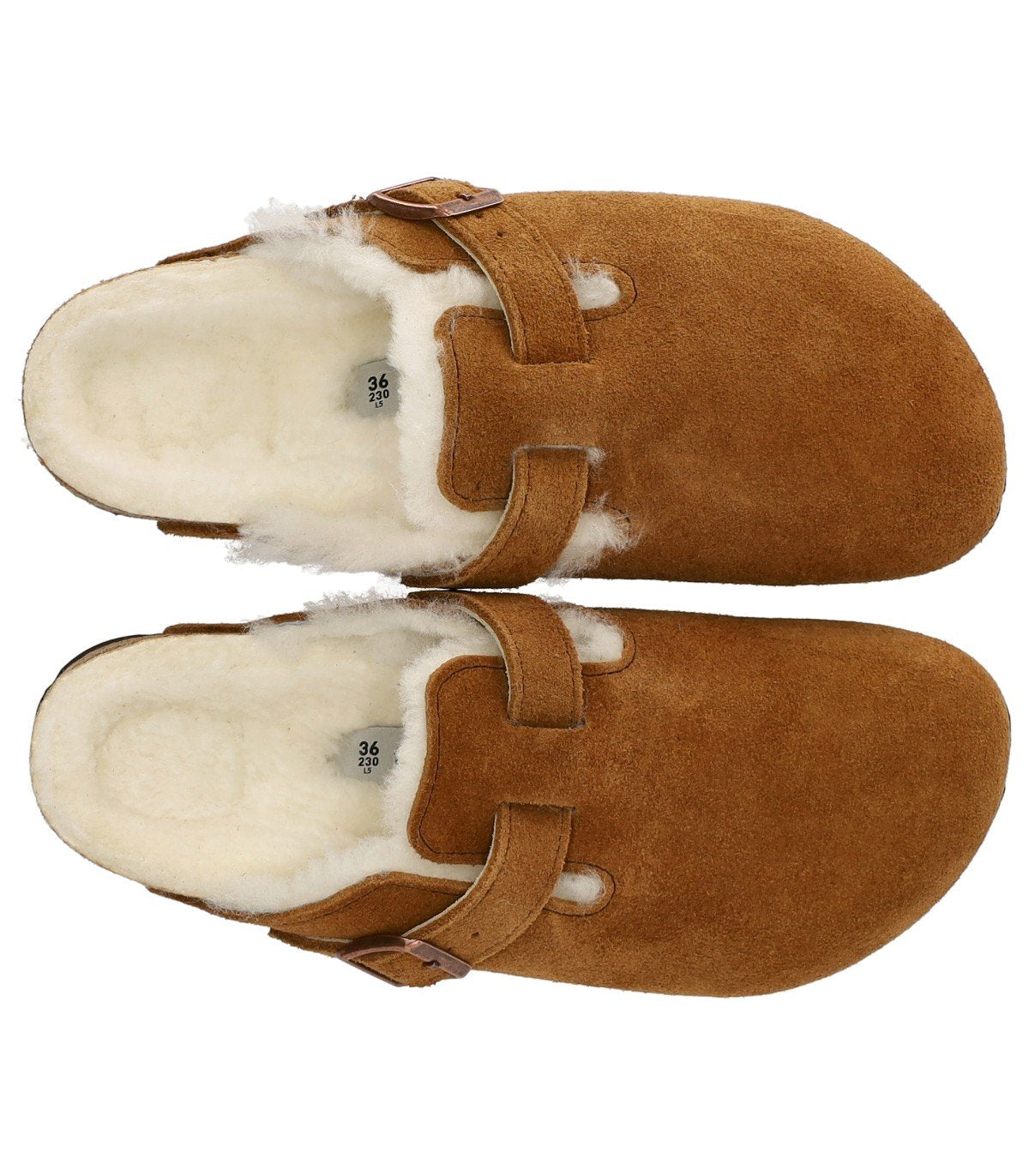 BIRKENSTOCK BOSTON SHEARLING MINK CLOG