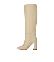 SERGIO LEVANTESI VIOLA CREME HOHER STIEFEL