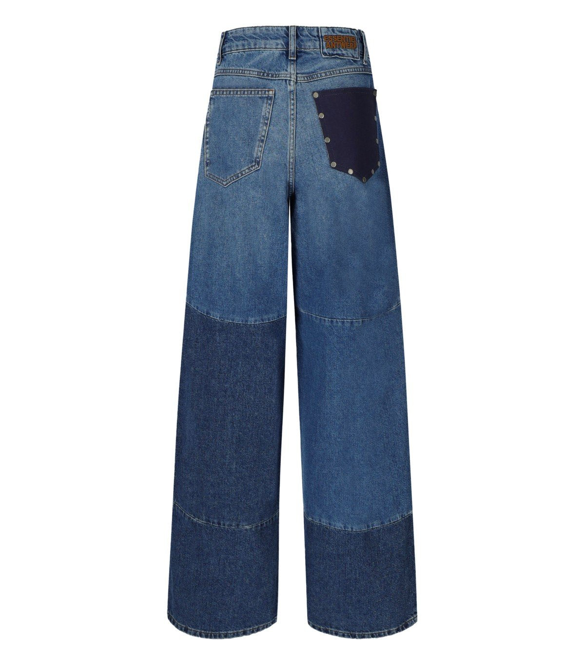ESSENTIEL ANTWERP JEE PATCHWORK BLAUE JEANS