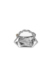 GANNI BOU MINI SILVER HANDBAG