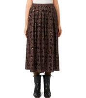MAX MARA WEEKEND TEMBRA BROWN SKIRT