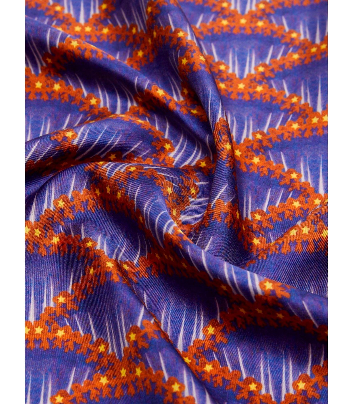 MAX MARA WEEKEND ONESTA LILAC FOULARD SCARF