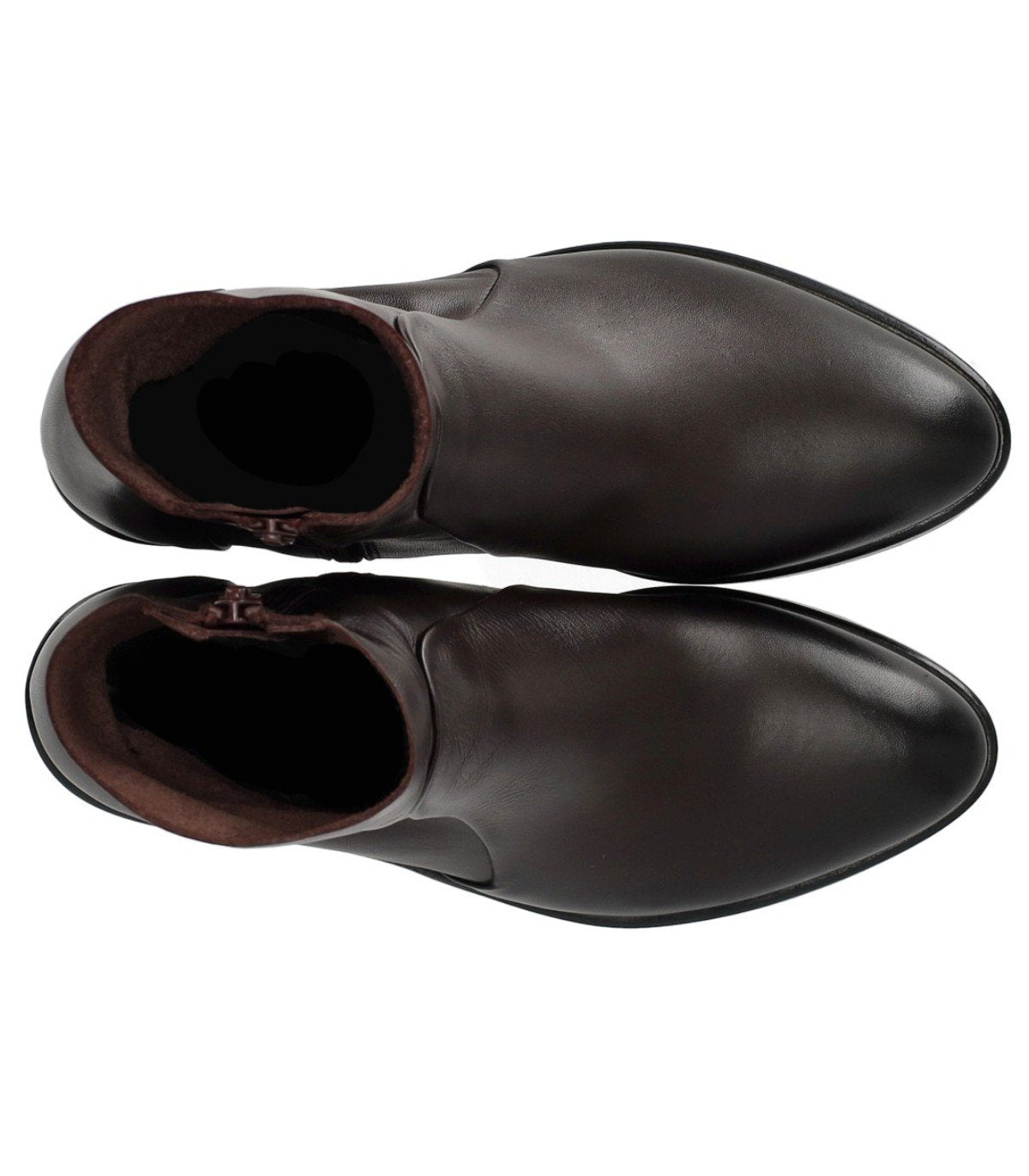 STRATEGIA DUNKLEBRAUNE STIEFELETTE