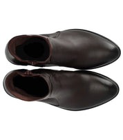 STRATEGIA DUNKLEBRAUNE STIEFELETTE