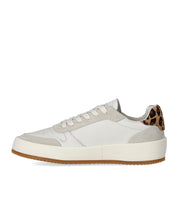 PHILIPPE MODEL NICE LOW ANIMALIER WHITE SNEAKER