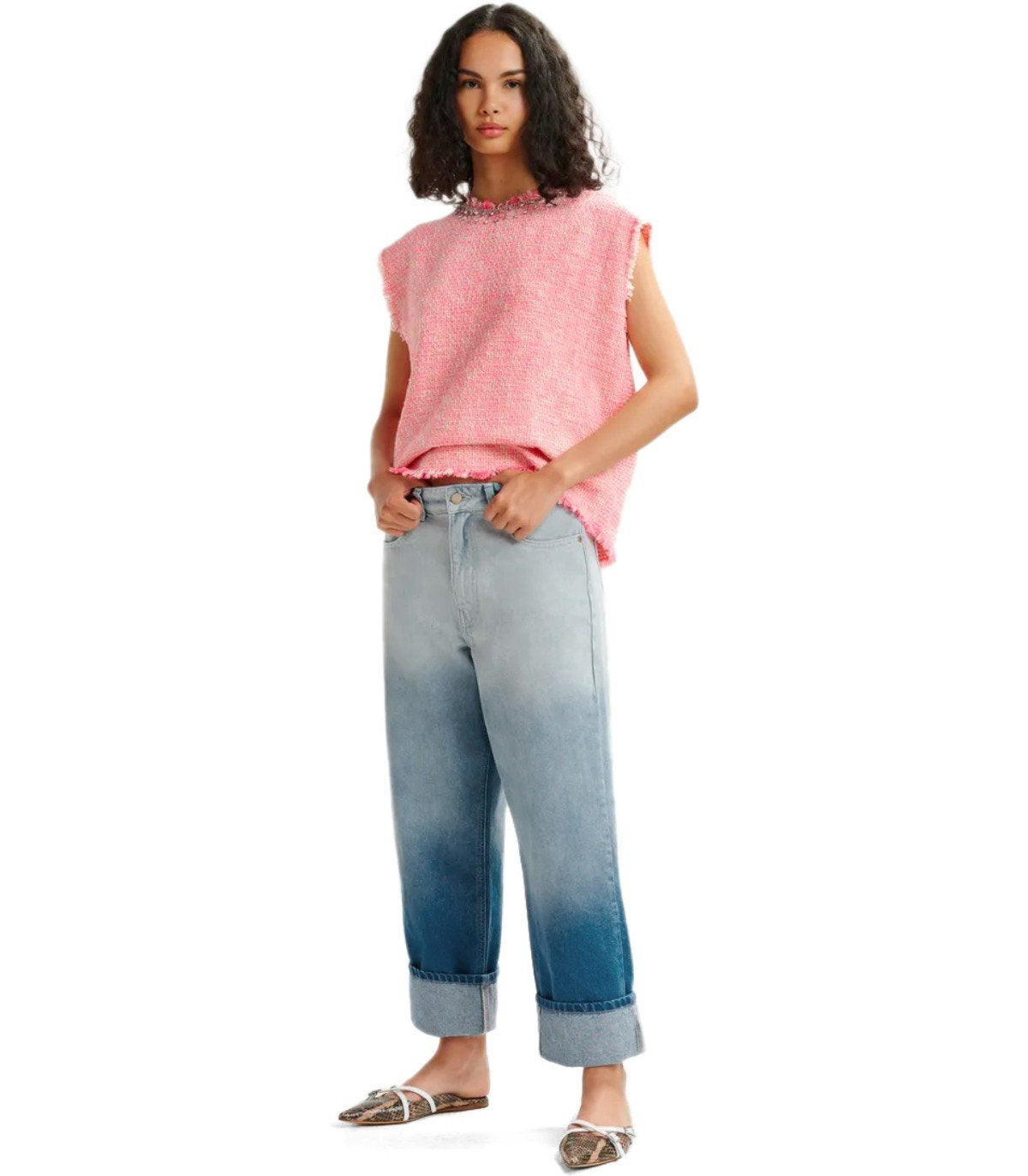 ESSENTIEL ANTWERP HABILLE LIGHT BLUE JEANS