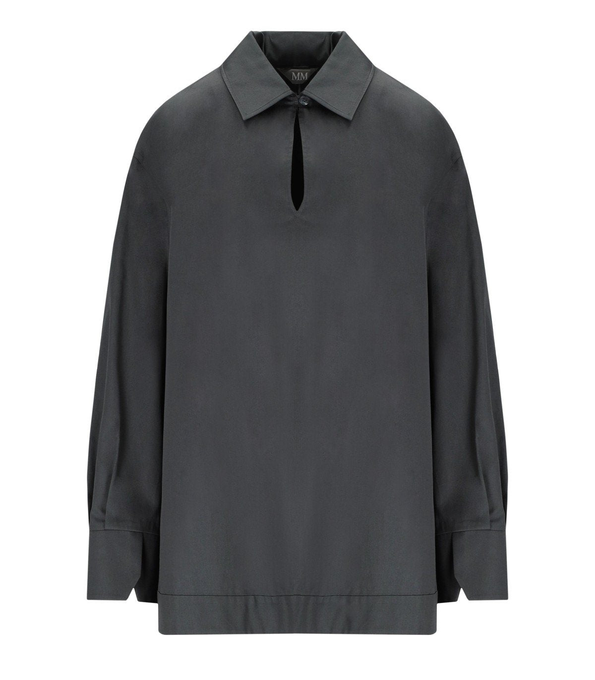 MM MAX MARA ABANO GREY BLOUSE