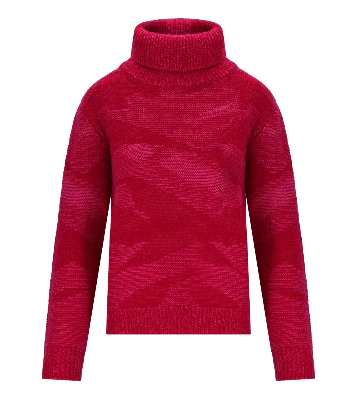 ADD SUPER NOVA JACQUARD TURTLENECK SWEATER