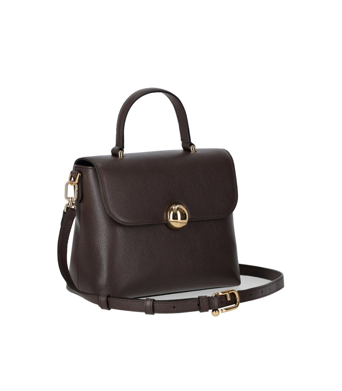 FURLA MOONLIGHT S CHOCOLATE HANDBAG