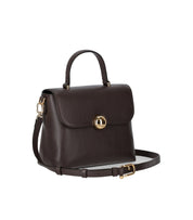 FURLA MOONLIGHT S CHOCOLATE HANDBAG