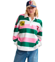 ESSENTIEL ANTWERP JOUEUR STRIPED POLOSHIRT