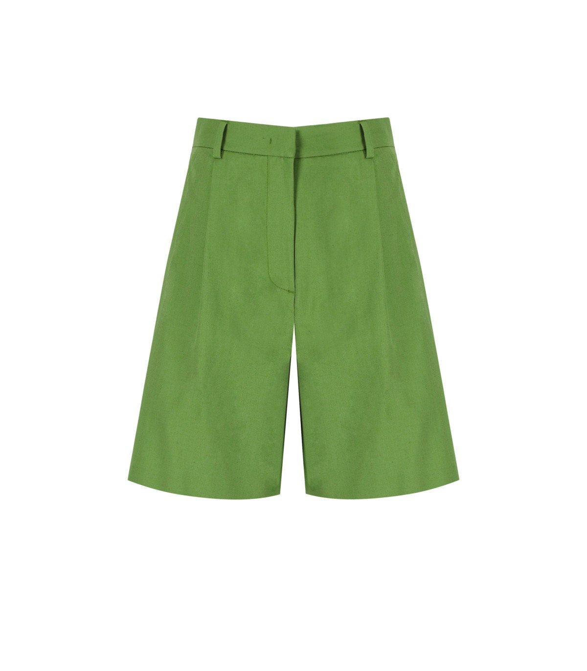MAX MARA WEEKEND ECUBA GRÜNE BERMUDASHORTS