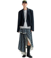 ESSENTIEL ANTWERP IXCHEL NAVY BLUE SKIRT
