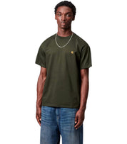 CARHARTT WIP S/S CHASE OLIVGRÜNES T-SHIRT