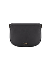 FURLA MOONLIGHT S BLACK CROSSBODY BAG
