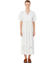 MAX MARA WEEKEND TARTUFO WEISSES KLEID