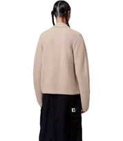 CARHARTT WIP W' MICHIGAN FLEUR DE SEL CARDIGAN