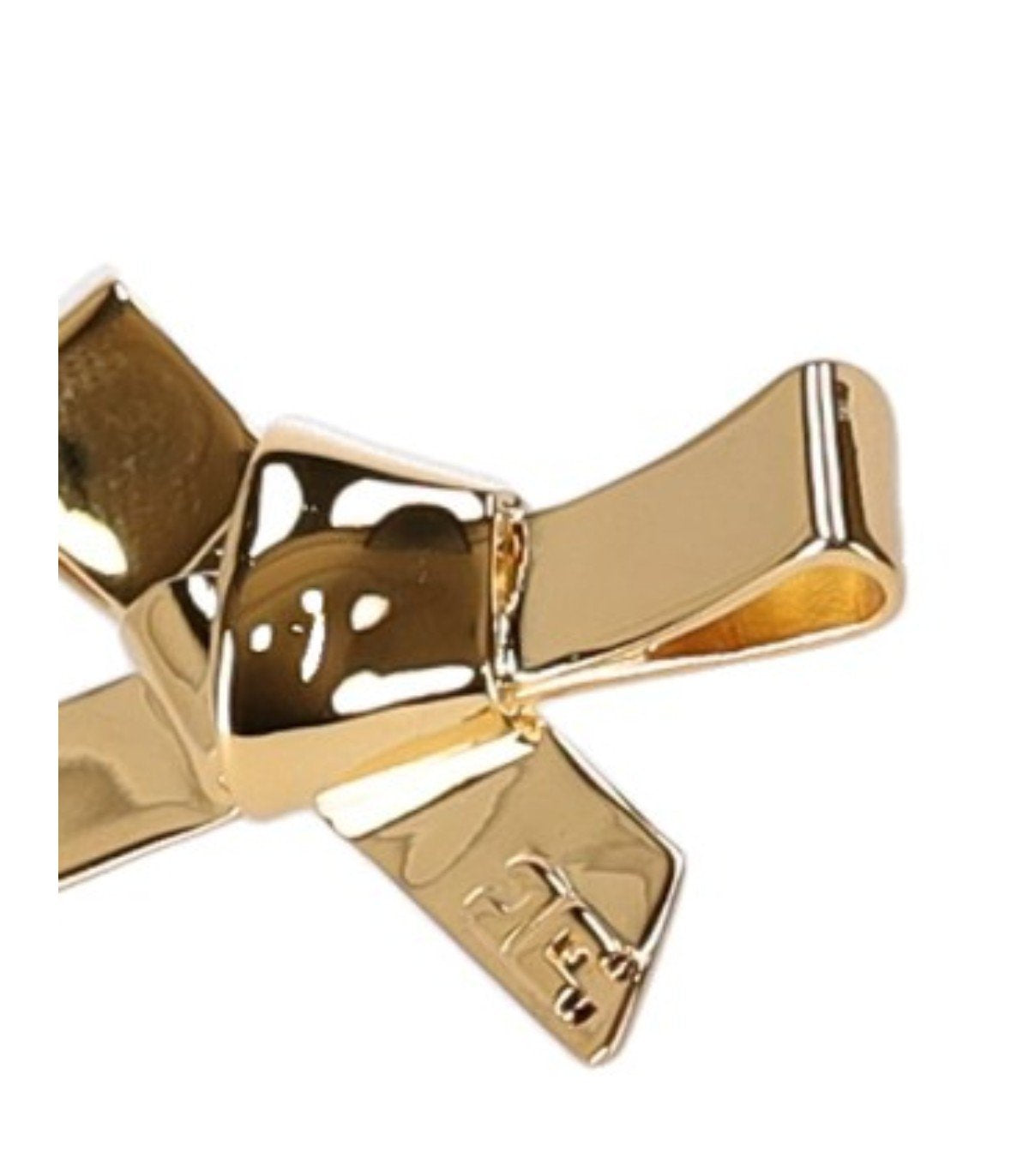 ピアス Elisabetta Franchi Gold Pendant Earrings With Bows ELISABETTA FRANCHI GOLD EARRINGS WITH BOW – FerrarisBoutique