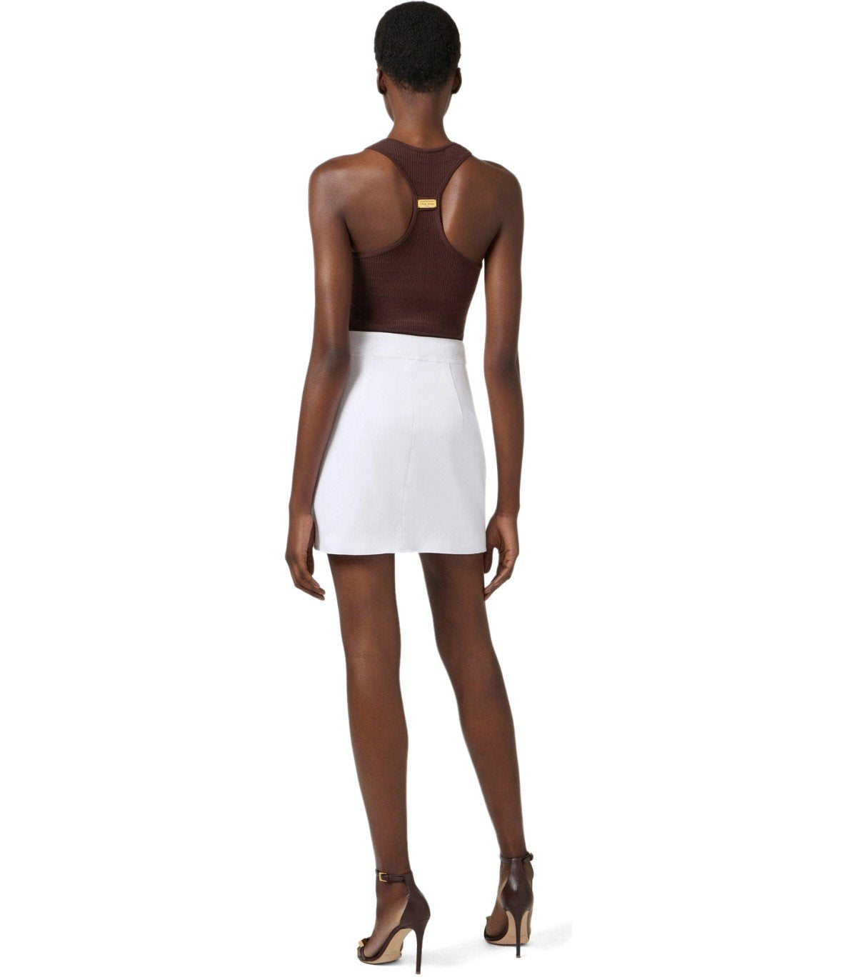 GONNA MINI AVORIO ELISABETTA FRANCHI