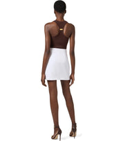 GONNA MINI AVORIO ELISABETTA FRANCHI