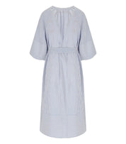 TRAFFIC PEOPLE GLEE HELLBLAUES MIDI-KLEID