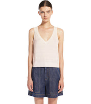 MAX MARA WEEKEND MARABU ECRU TWIN-SET