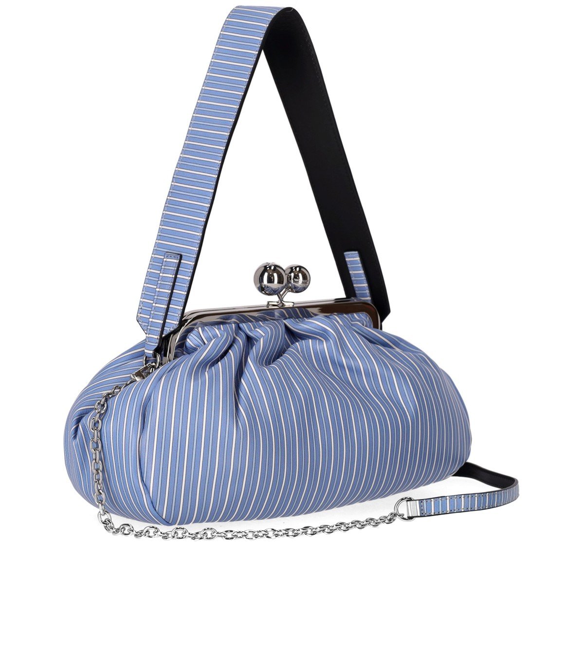 MAX MARA WEEKEND PASTICCINO RUBENS MEDIUM HELLBLAUER CLUTCH