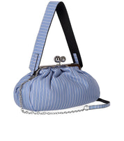 MAX MARA WEEKEND PASTICCINO RUBENS MEDIUM HELLBLAUER CLUTCH
