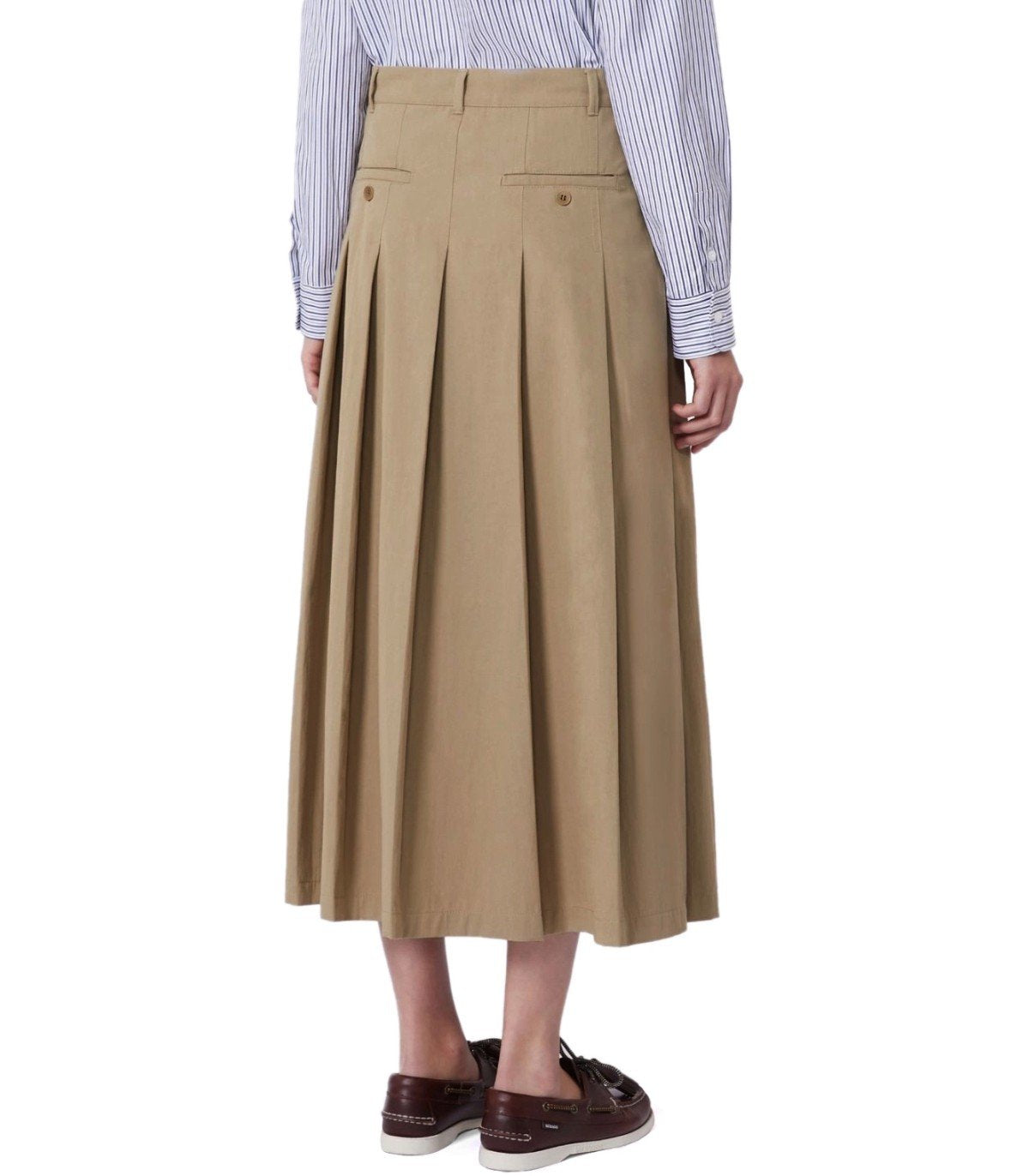 MAX MARA WEEKEND ORME BEIGE SKIRT