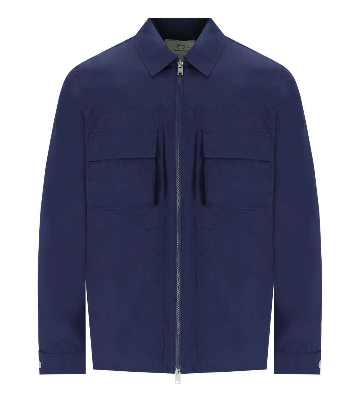 CHAQUETA CAMISA CRINKLE AZUL WOOLRICH