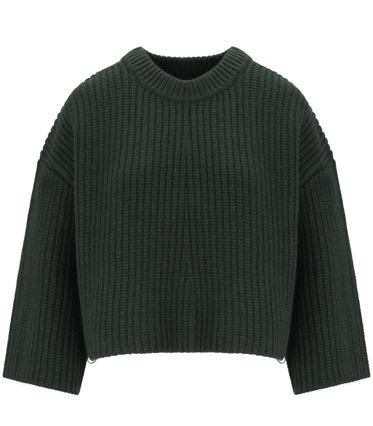 BARBOUR LILIAN GRÜNER RUNDHALSPULLOVER