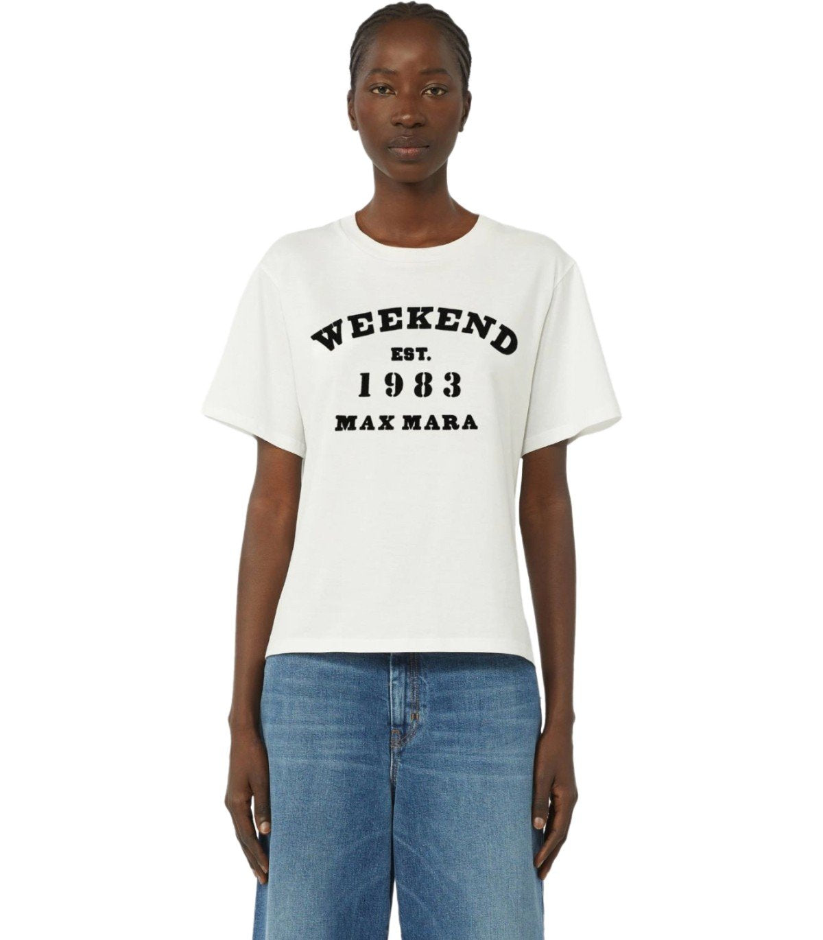 MAX MARA WEEKEND TENUE WHITE T-SHIRT