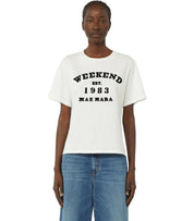 MAX MARA WEEKEND TENUE WHITE T-SHIRT