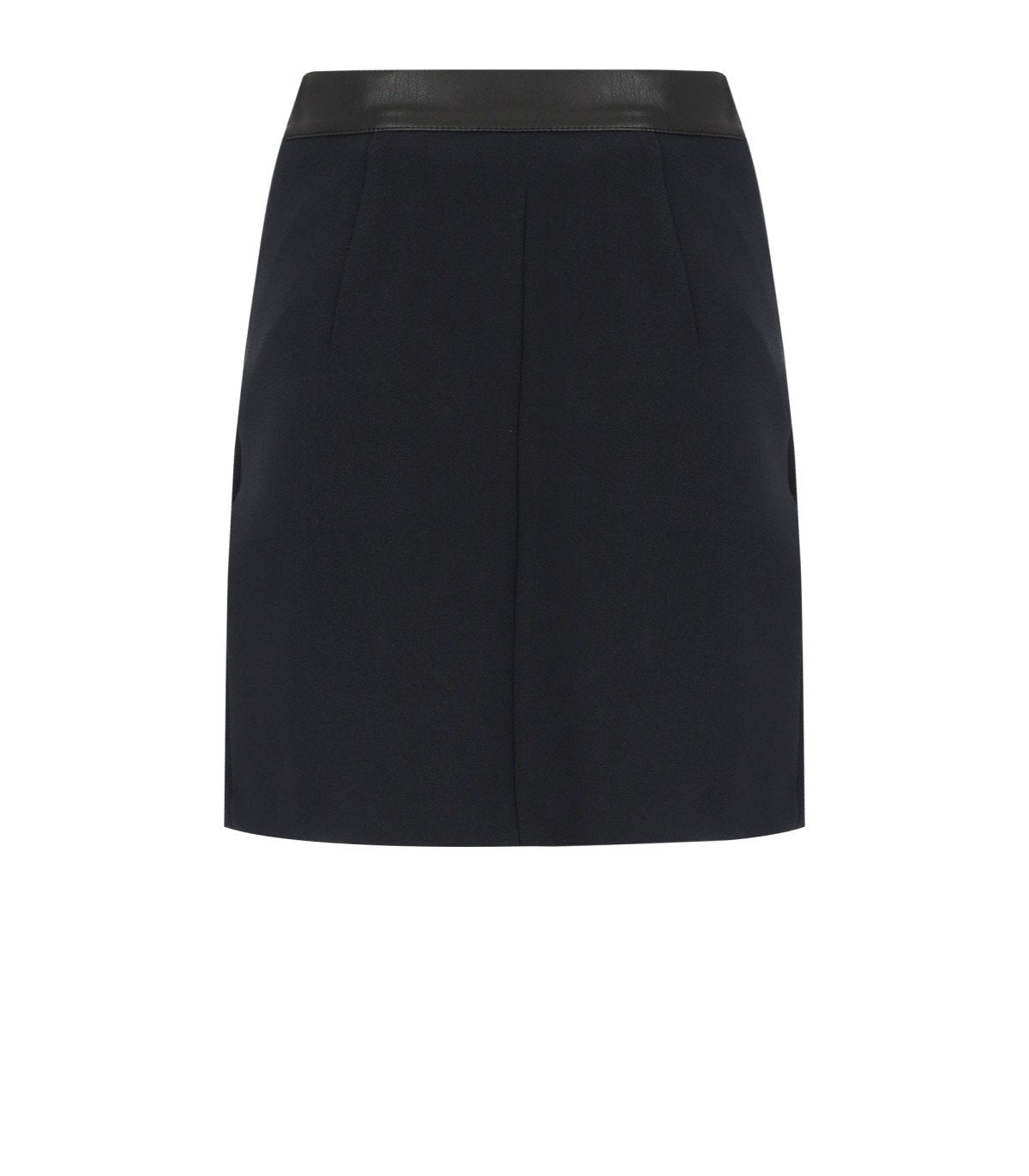 ELISABETTA FRANCHI BLACK MINI SKIRT